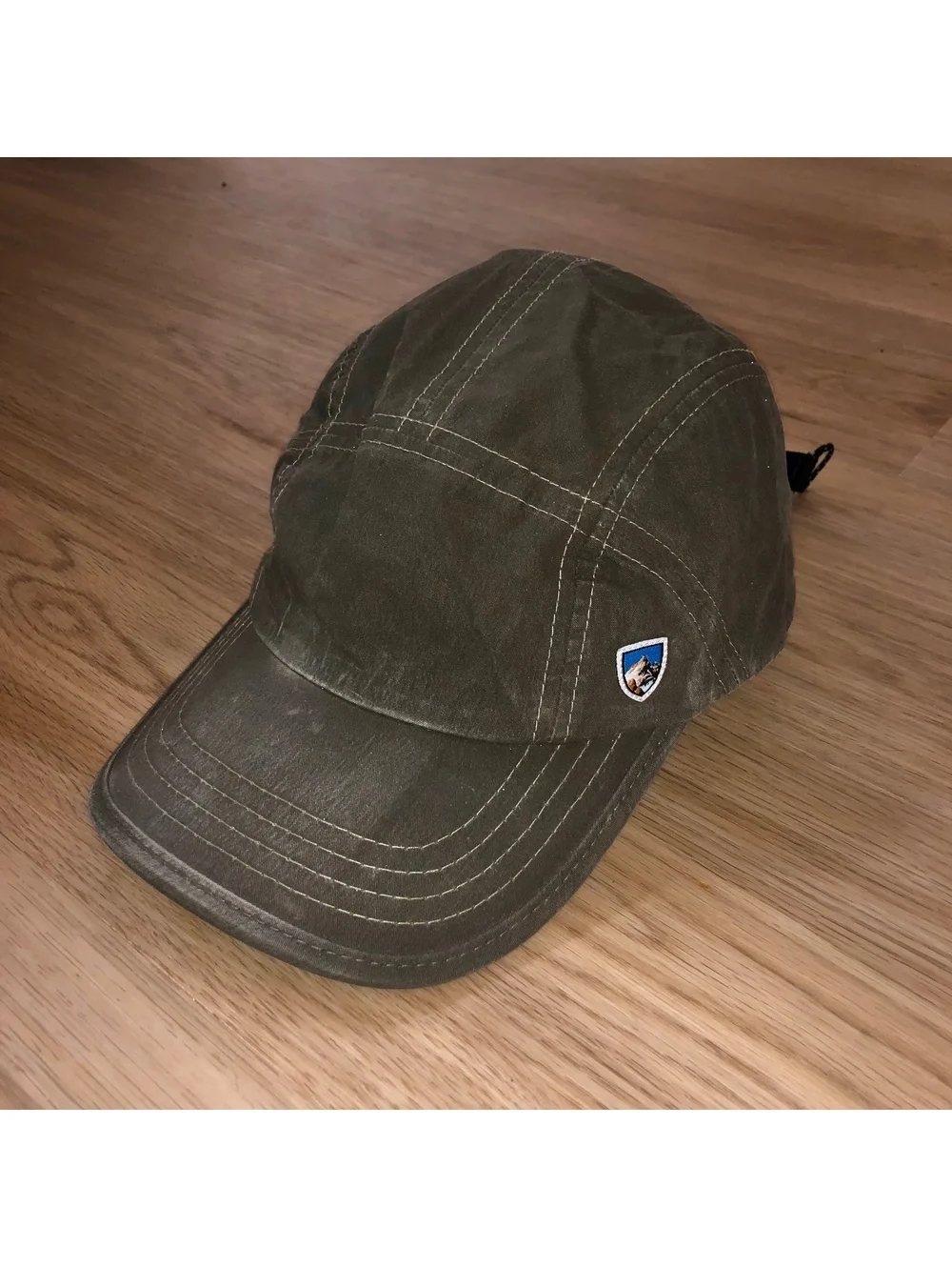 KÜHL 5 PANEL RENEGADE HIKING OUTDOOR ADJUSTABLE STRAPBACK HAT CAP OLIVE GREEN